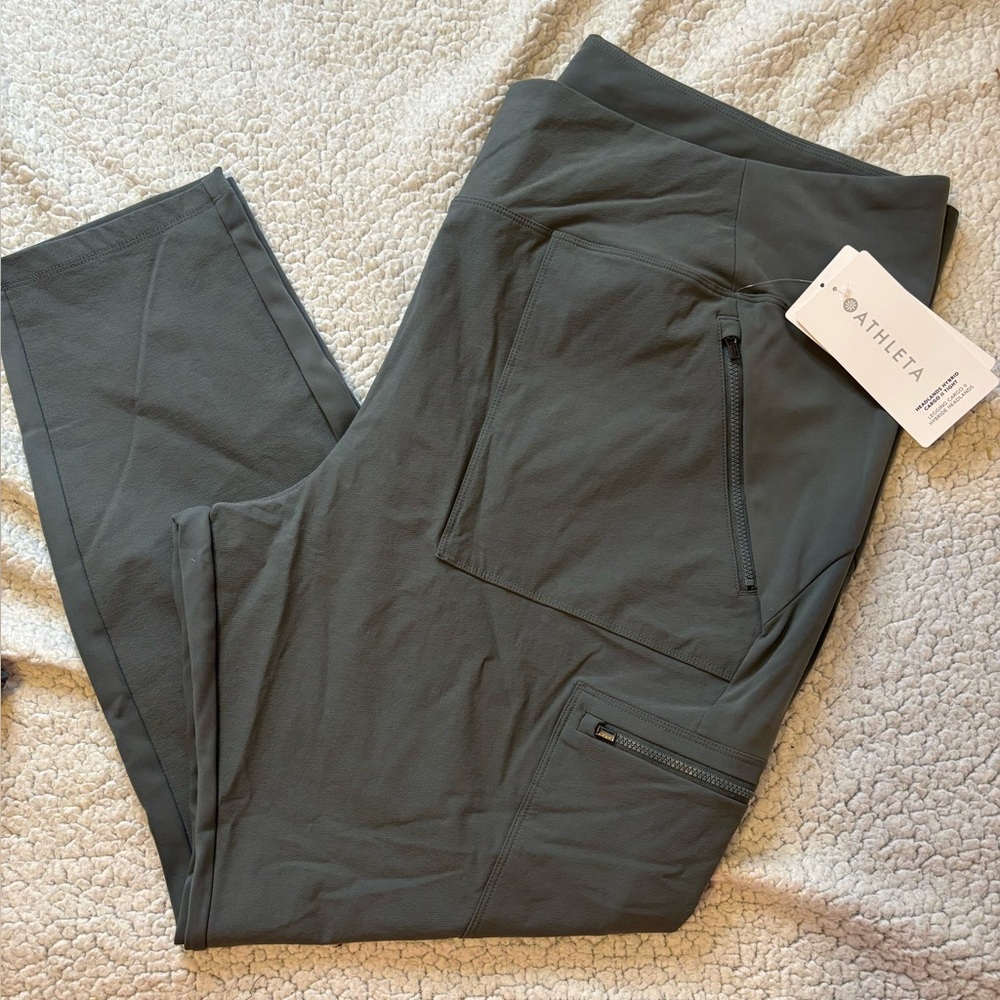 Size 24 3X ATHLETA Pants Headlands Hybrid Cargo‎ II Tight Leggings